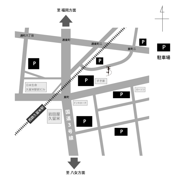 Vita Design 駐車場地図